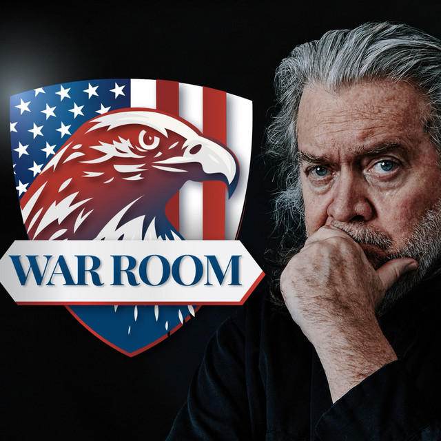 War Room with Steve Bannon program graphic
